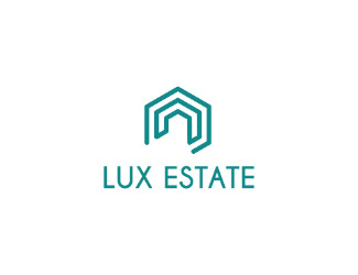 Projekt logo dla firmy Lux Estate | Projektowanie logo